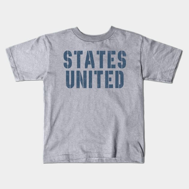 States United Kids T-Shirt by Etopix